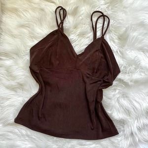 Vintage 90s brown tank!